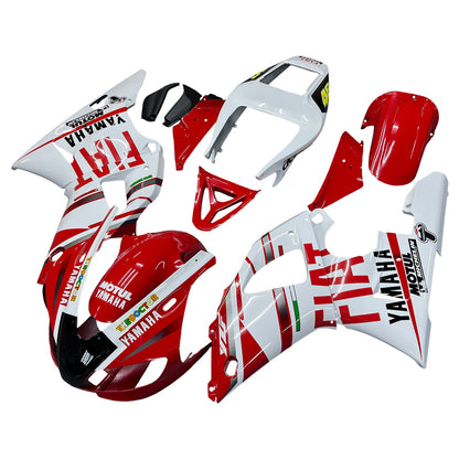 1998-1999 Fairings Yamaha YZF-R1 Red White No.46 FIAT R1  Generic