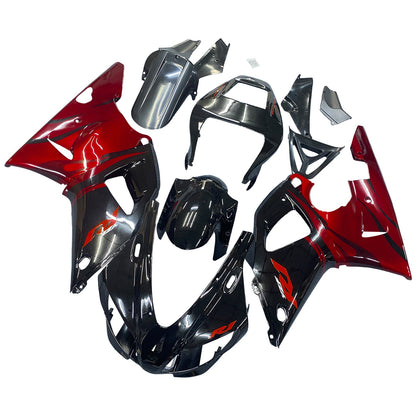 1998-1999 Fairing Kit Fit For YAMAHA YZF R1 Black Generic