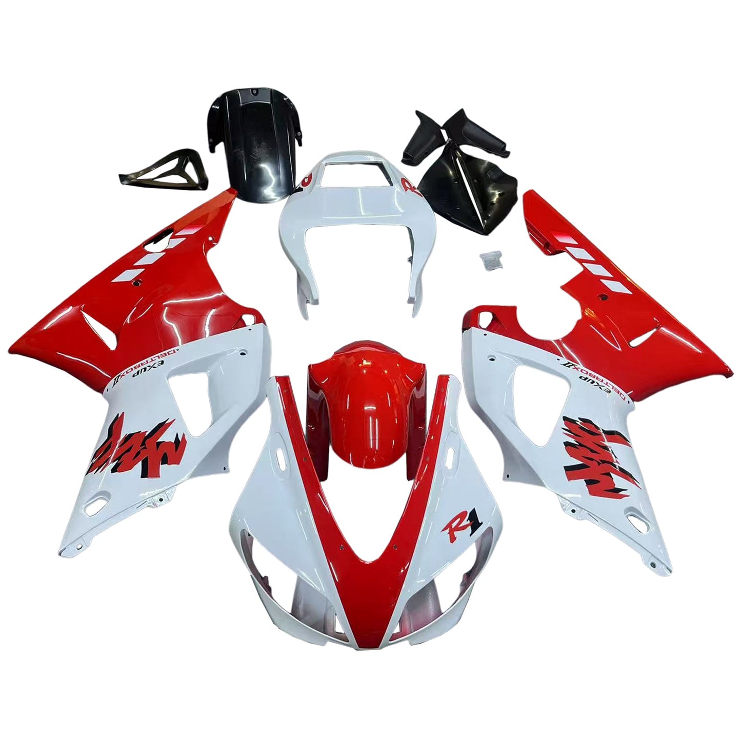 1998-1999 Yamaha YZF-R1 1000 Fairing Kit Bodywork Plastic ABS