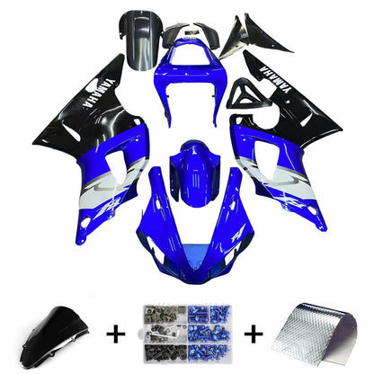 2000-2001 Fairings Yamaha YZF-R1 Blue Black R1  Generic