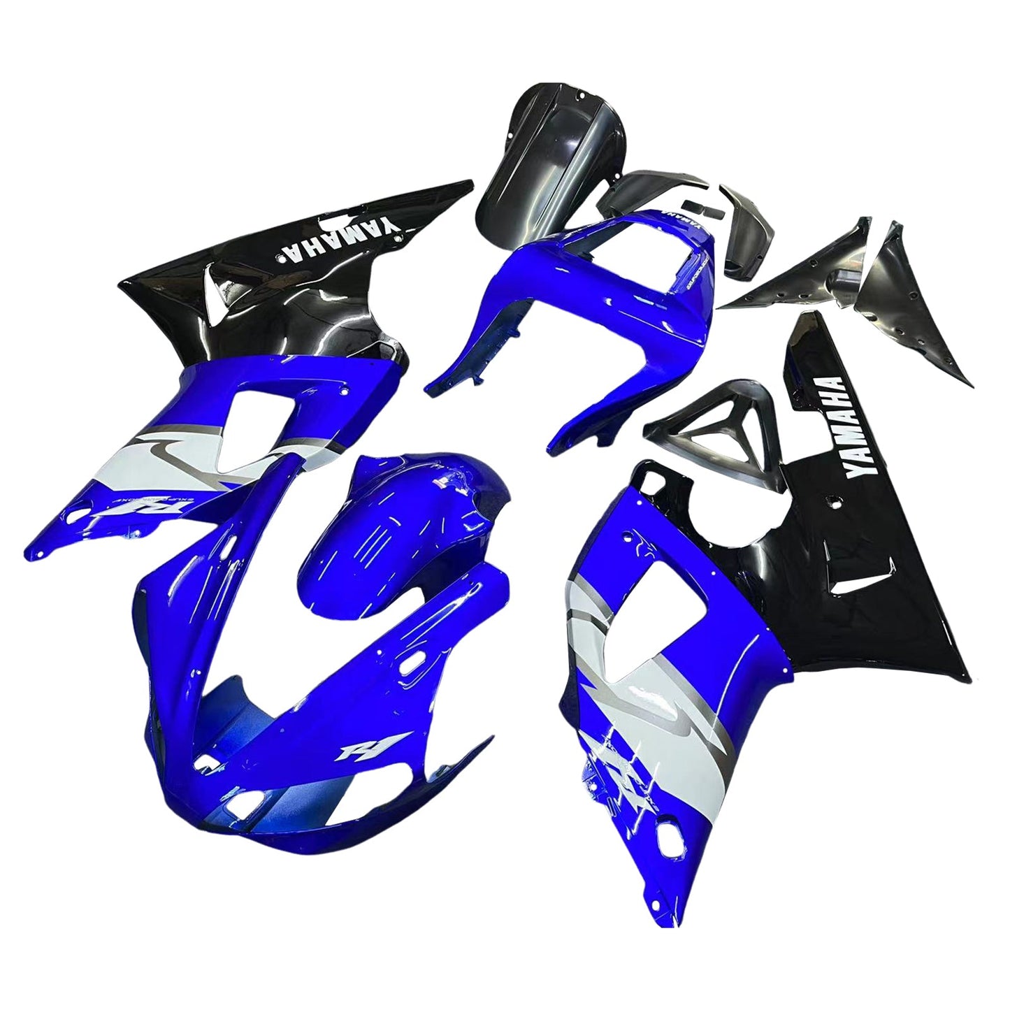 2000-2001 Fairings Yamaha YZF-R1 Blue Black R1  Generic