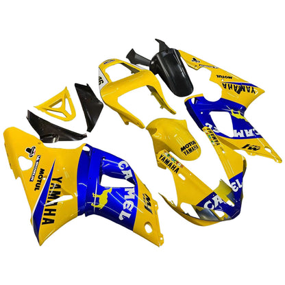 2000-2001 Fairings Yamaha YZF-R1 Yellow Blue No.46 Camel   Generic