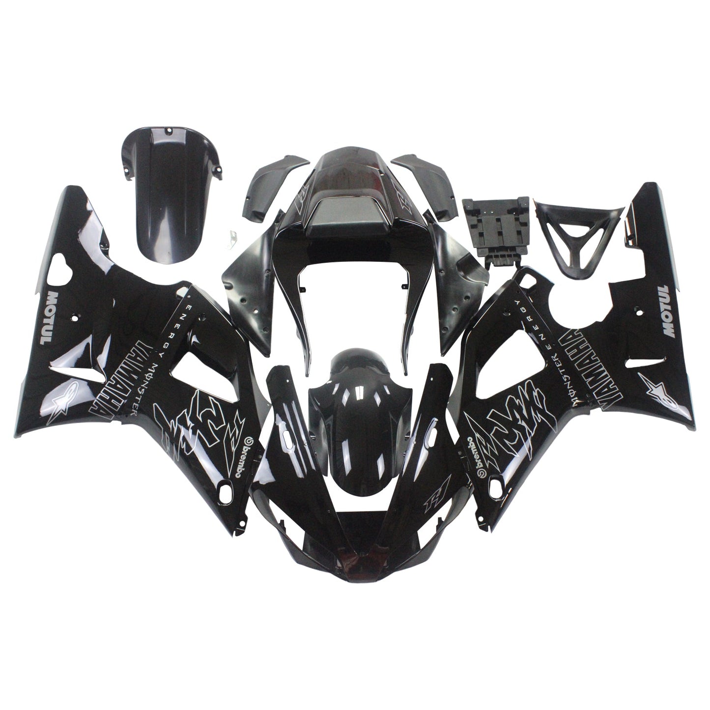 2000-2001 Injection Fairing Kit Bodywork Plastic ABS fit For Yamaha YZF 1000 R1 Generic