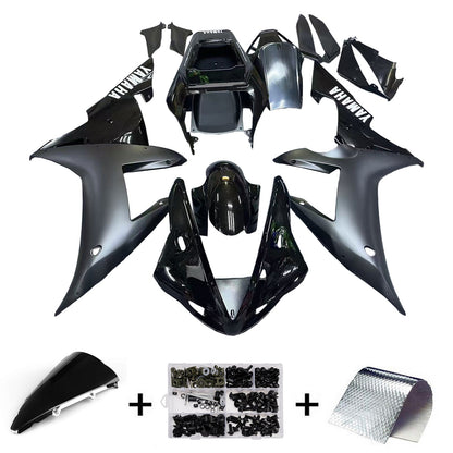 2002-2003 Fairings Yamaha YZF-R1 Contrast Black R1  Generic