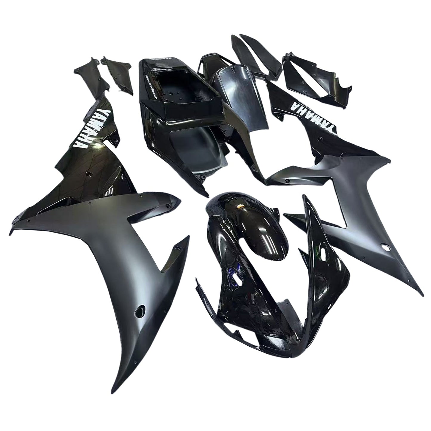 2002-2003 Fairings Yamaha YZF-R1 Contrast Black R1  Generic