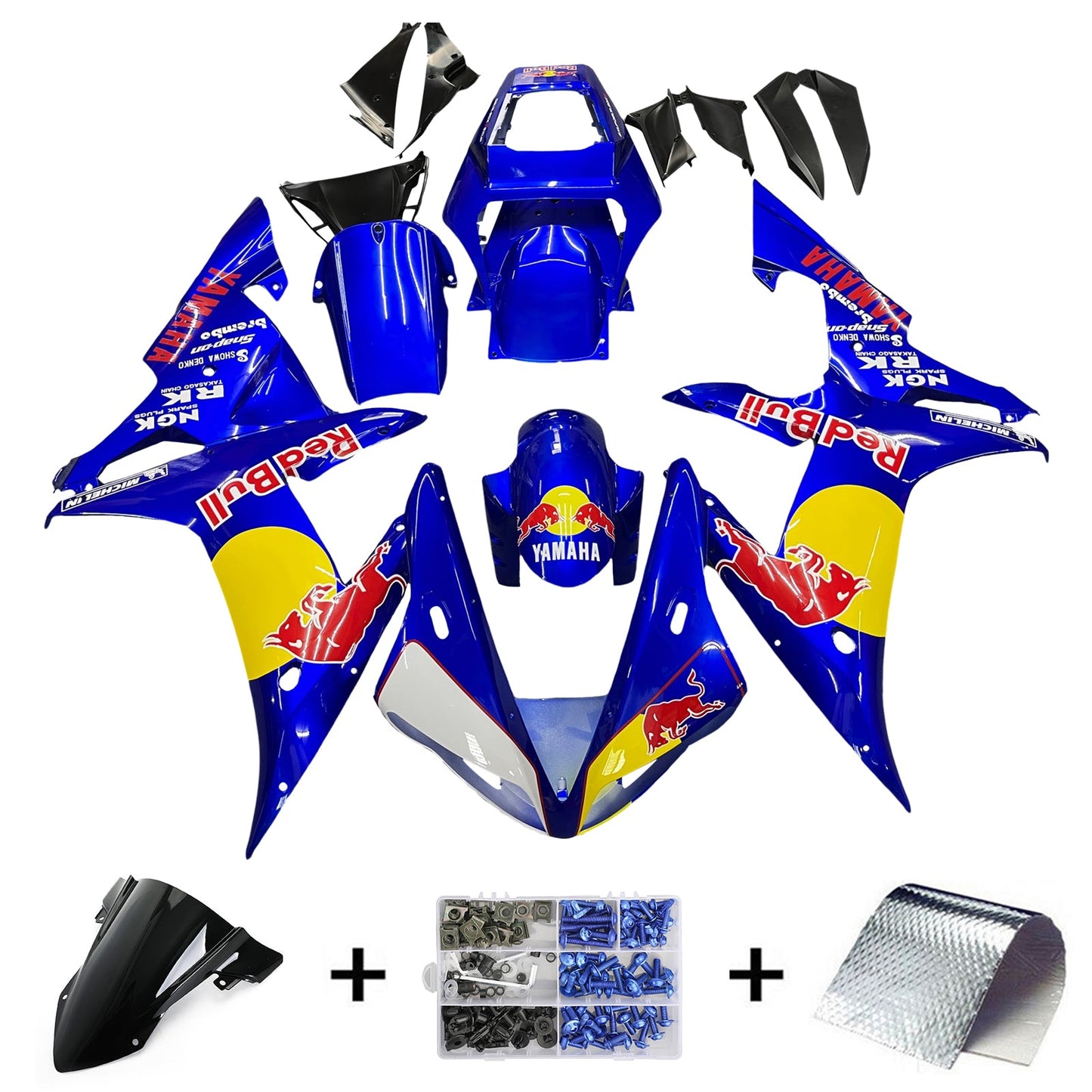 2002-2003 Fairing Kit For Yamaha YZF 1000 R1 Generic