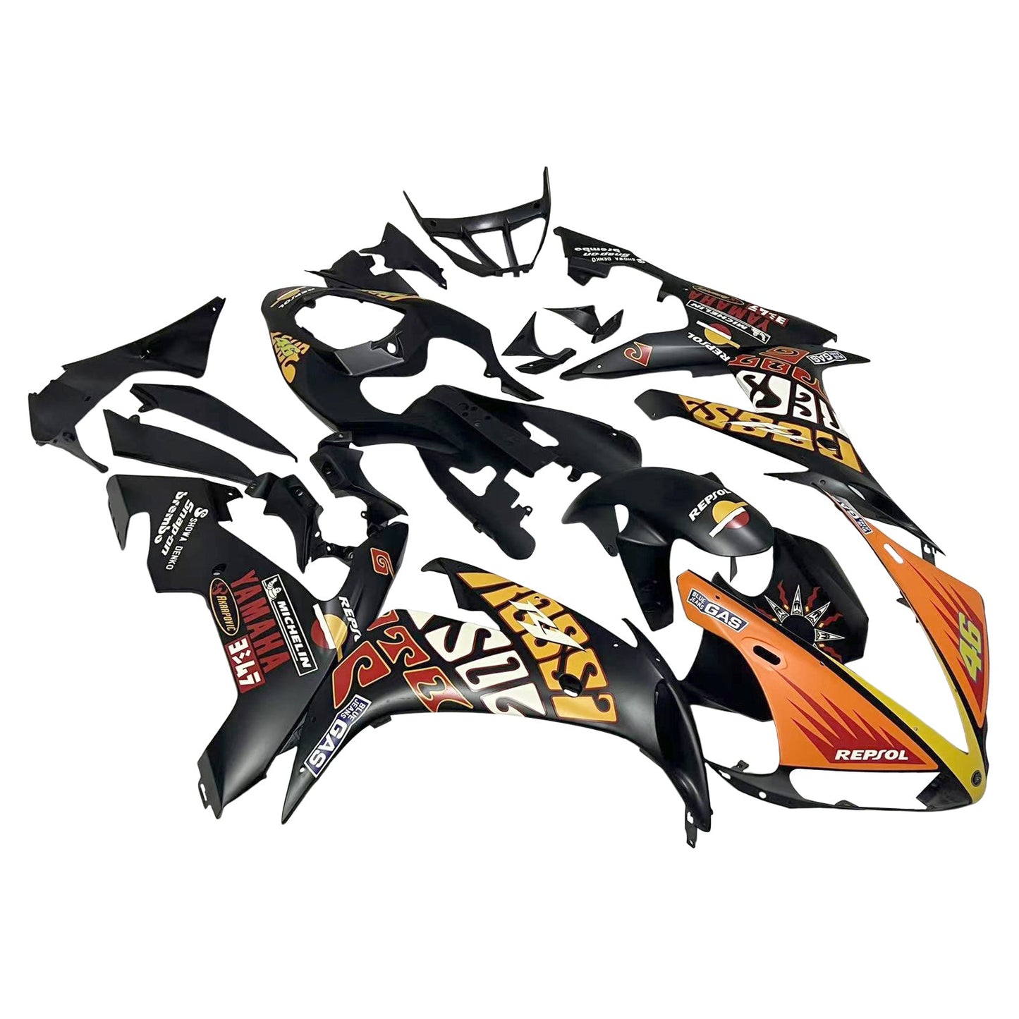 2004-2006 Fairings Yamaha YZF-R1 Multi-Color Repsol