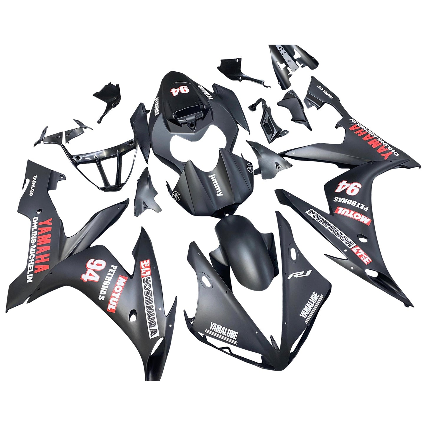 2004-2006 Yamaha YZF 1000 R1 Fairing Kit Bodywork Plastic ABS