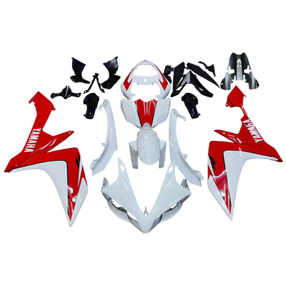 2007-2008 Fairings Yamaha YZF-R1 White & Red R1  Generic