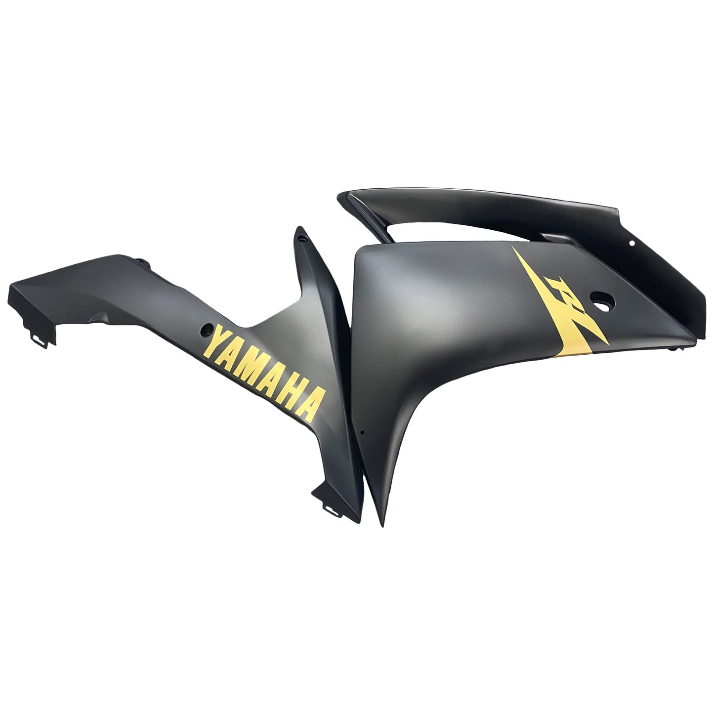 2007-2008 Fairings Yamaha YZF-R1 Black Matte & Gold R1