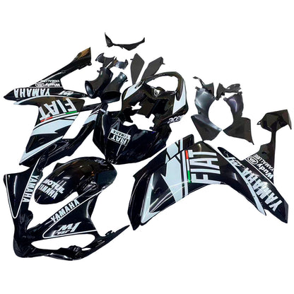 2007-2008 Fairings Yamaha YZF-R1 Black FIAT R1  Generic