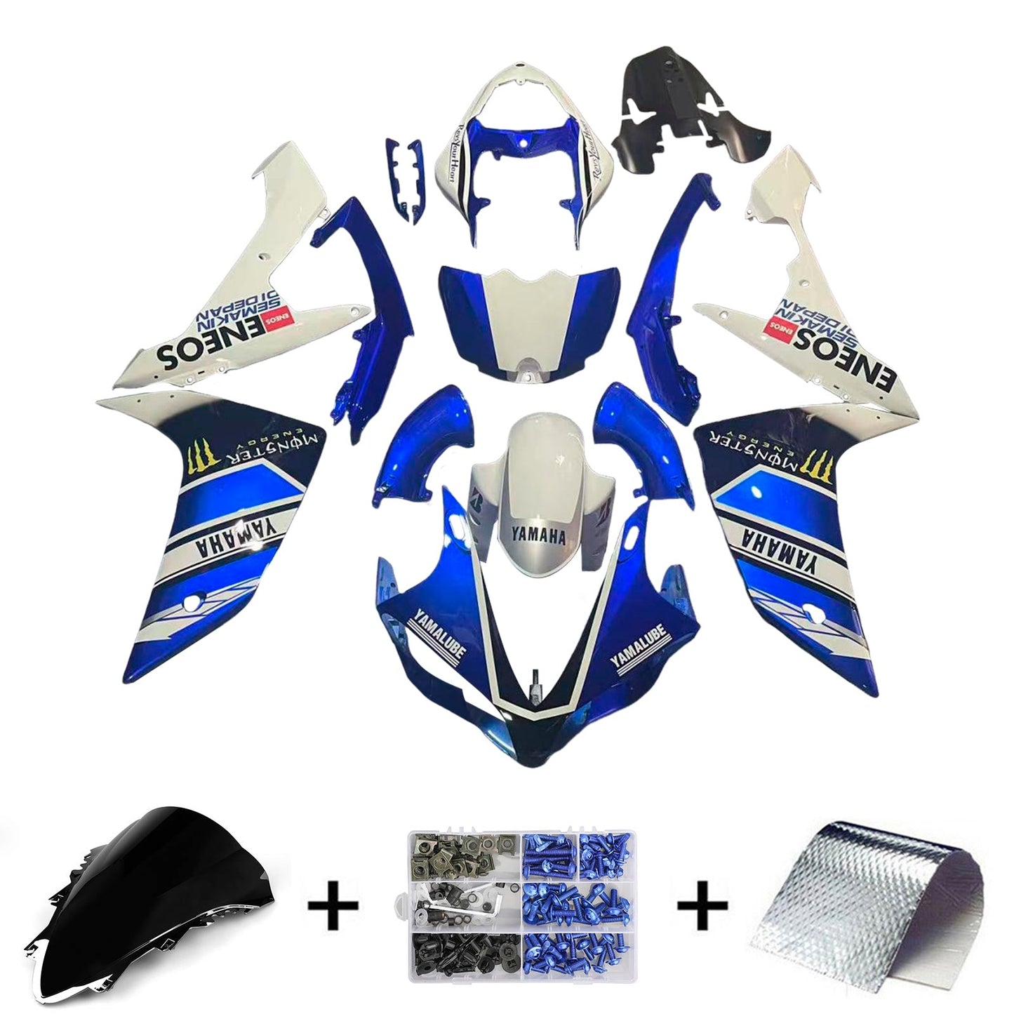 2007-2008 Fairing Kit For Yamaha YZF 1000 R1 Generic