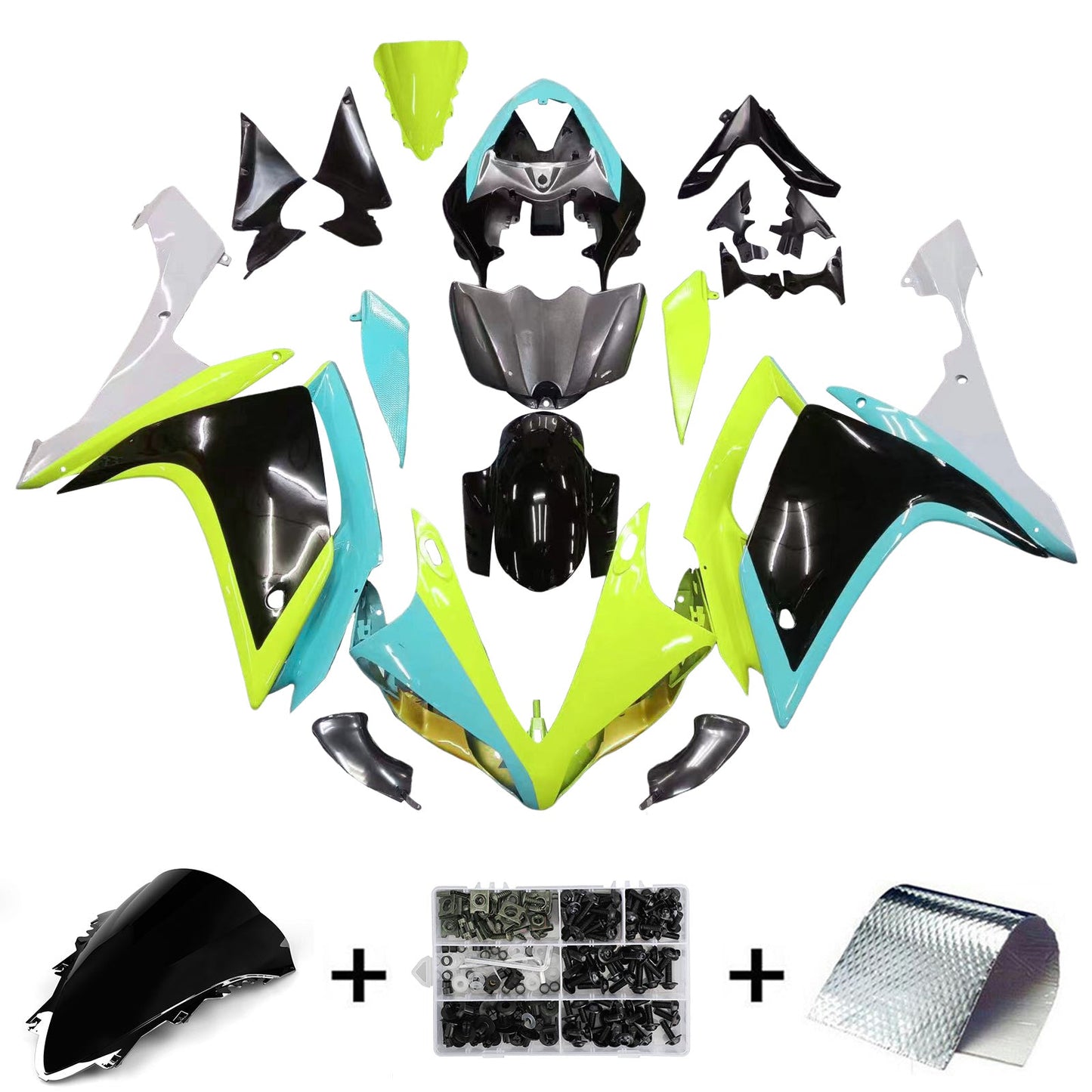 2007-2008 Fairing Kit For Yamaha YZF 1000 R1 Generic