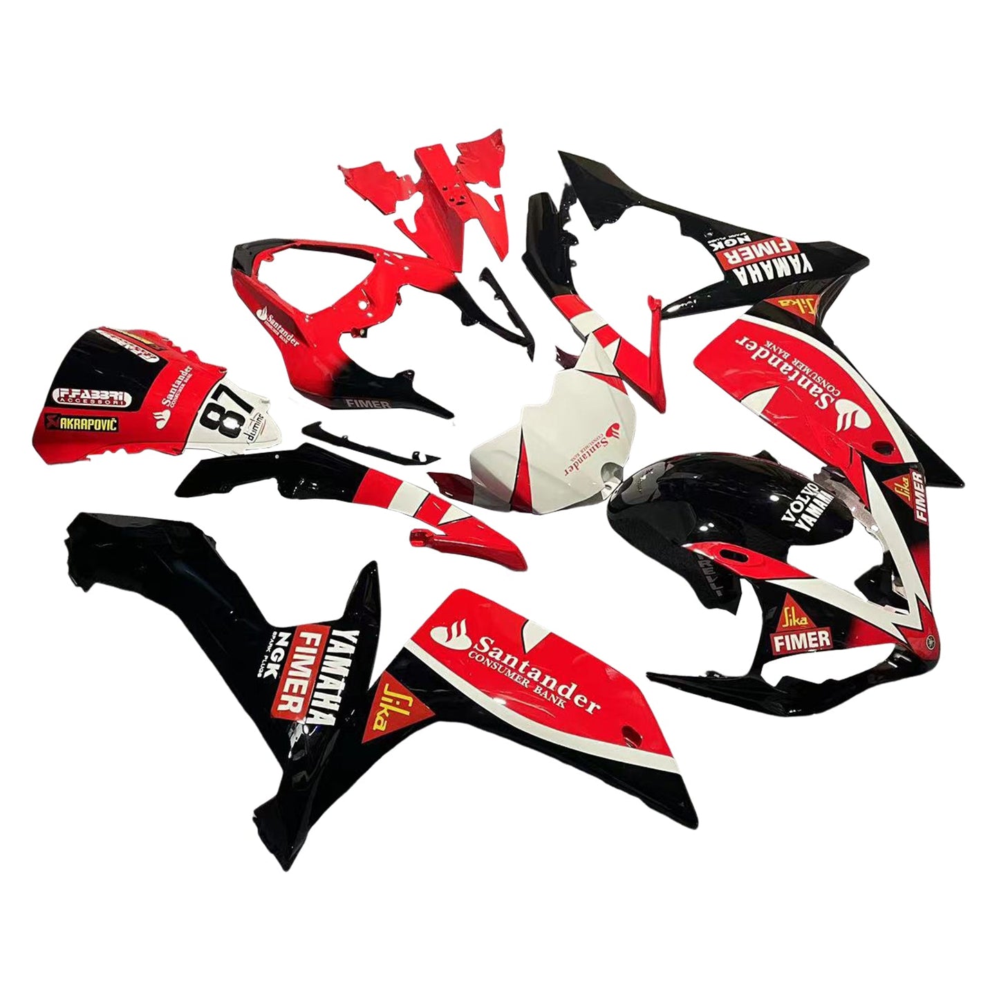 2007-2008 Fairing Kit For Yamaha YZF 1000 R1 Generic