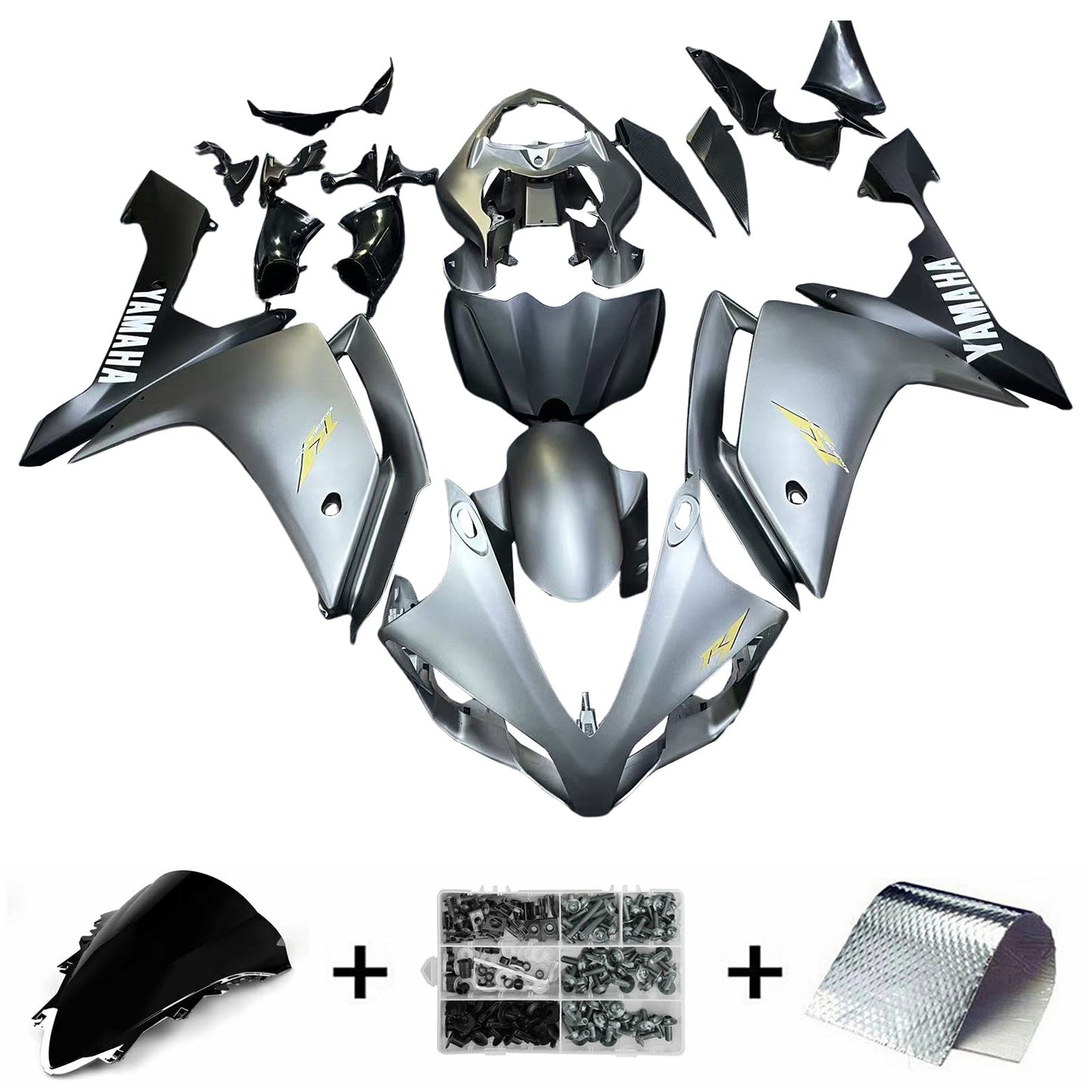 2007-2008 Yamaha YZF 1000 R1 Fairing Kit Bodywork Plastic ABS