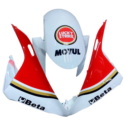 2009-2011 Fairings Yamaha YZF-R1 White Red Lucky Strike R1  Generic