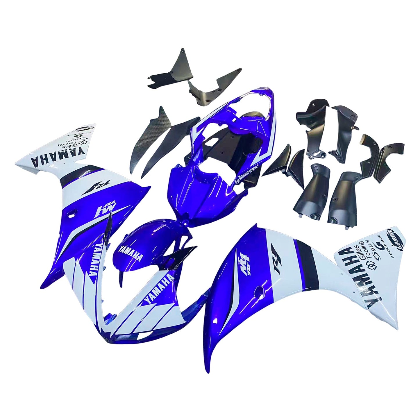 2009-2011 Fairings Yamaha YZF-R1 Blue White R1  Generic