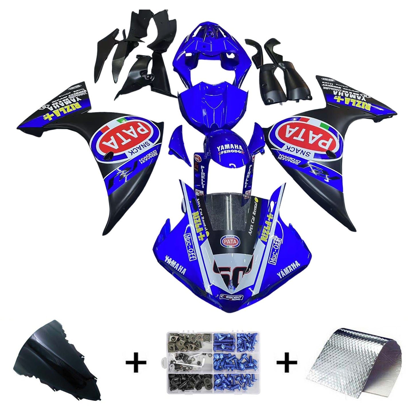 2009-2011 Fairing Kit For Yamaha YZF 1000 R1 Generic
