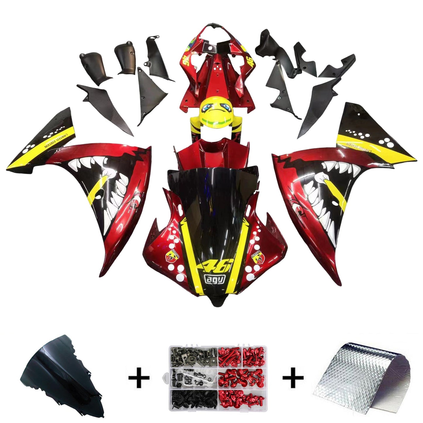 2012-2014 Fairing Kit For Yamaha YZF 1000 R1 Generic