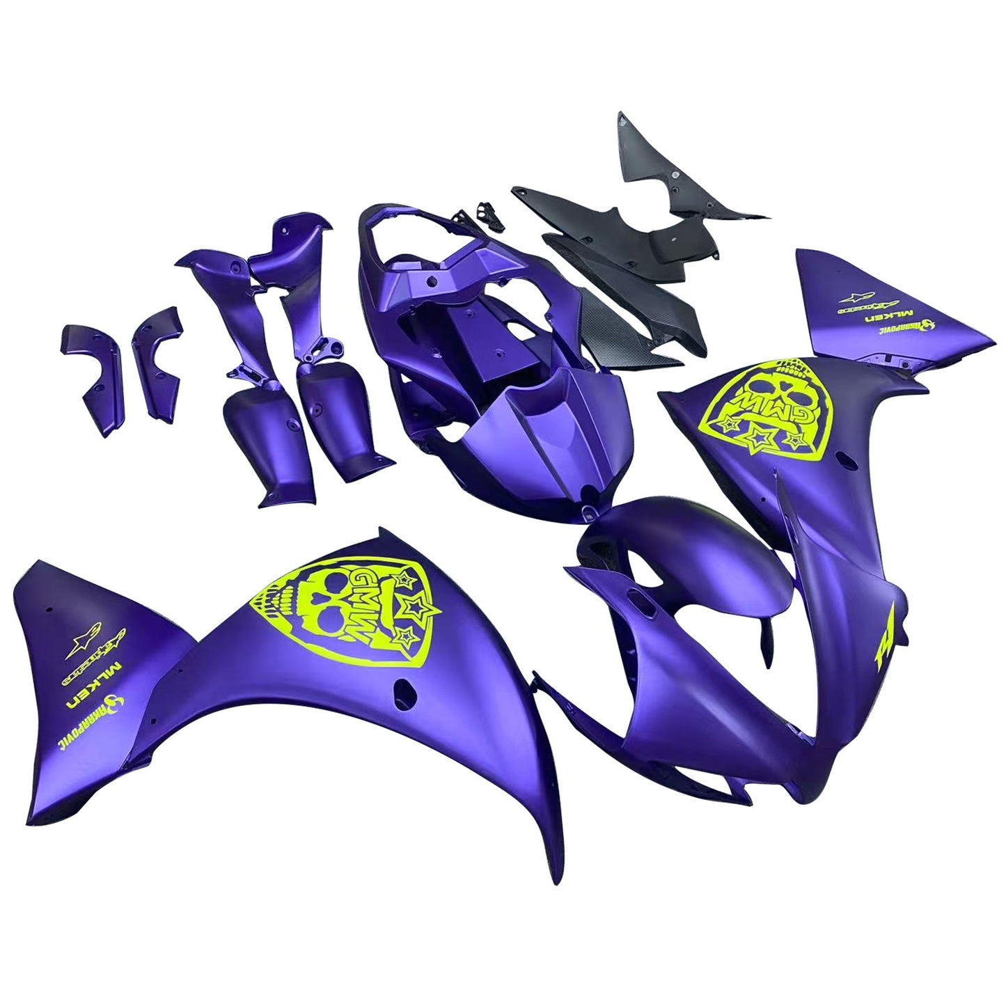 2012-2014 Yamaha YZF 1000 R1 Fairing Kit Bodywork Plastic ABS