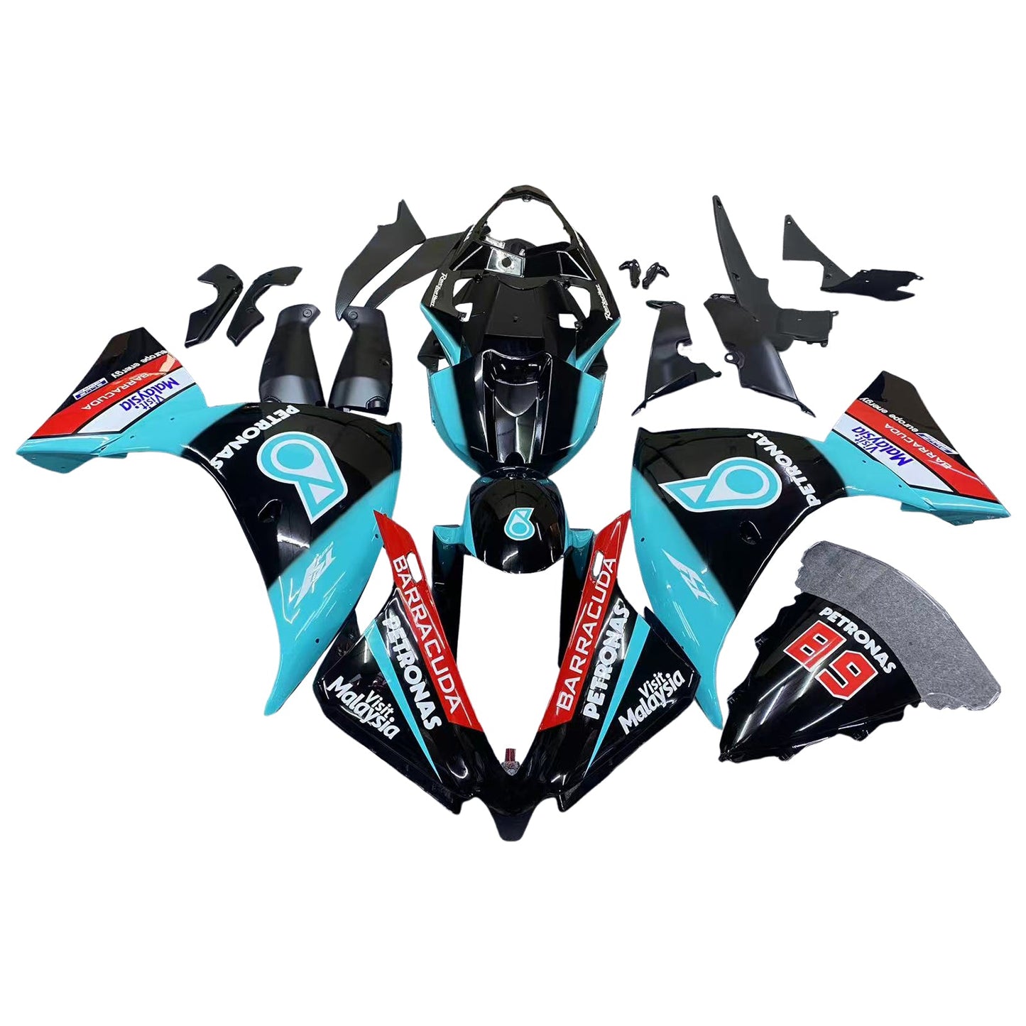 2012-2014 Yamaha YZF 1000 R1 Fairing Kit Bodywork Plastic ABS