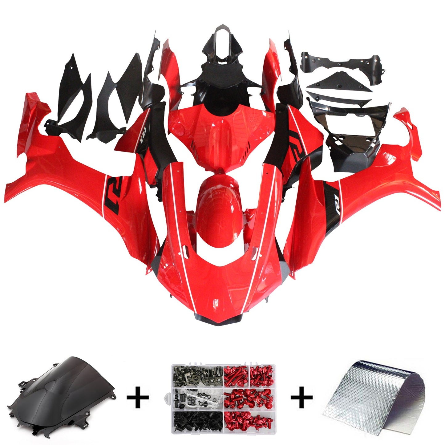 2015-2019 Yamaha YZF 1000 R1 Fairing Kit Bodywork Plastic ABS