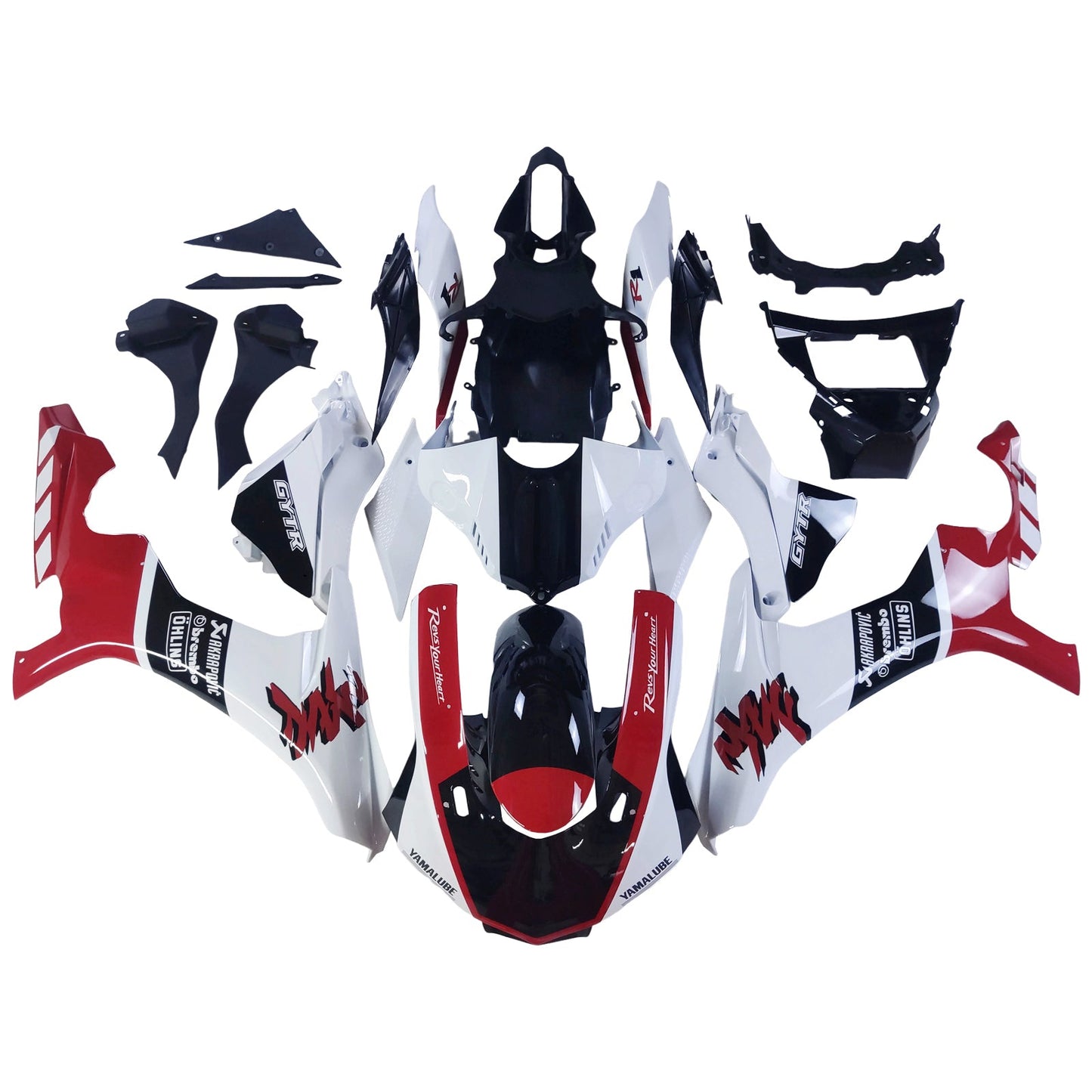 2015-2019 Yamaha YZF 1000 R1 Fairing Kit Bodywork Plastic ABS