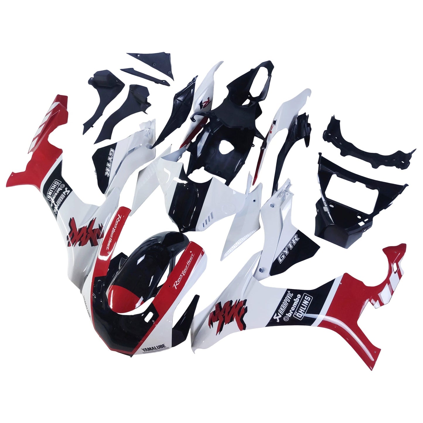 2015-2019 Yamaha YZF 1000 R1 Fairing Kit Bodywork Plastic ABS