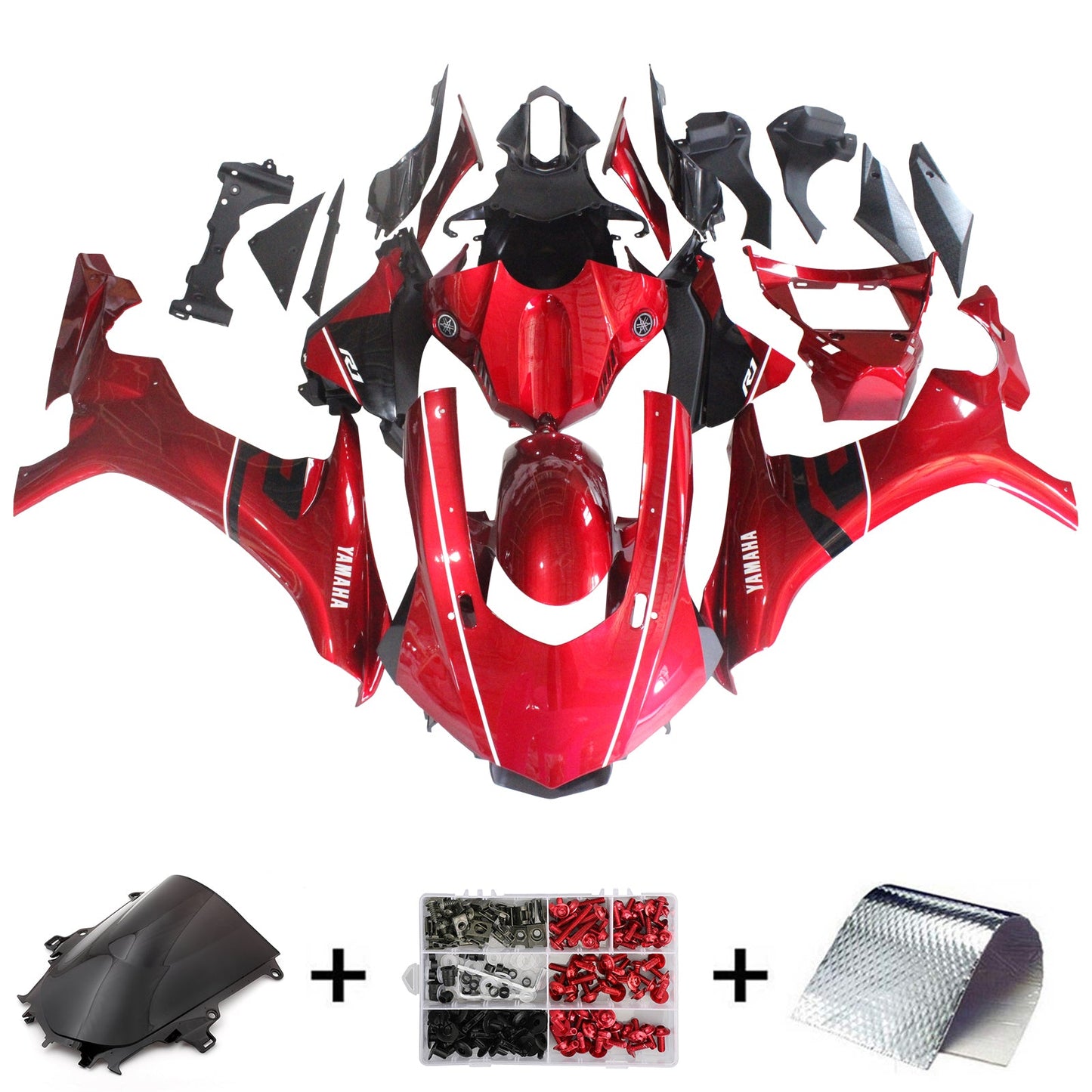 2015-2019 Yamaha YZF 1000 R1 Fairing Kit Bodywork Plastic ABS