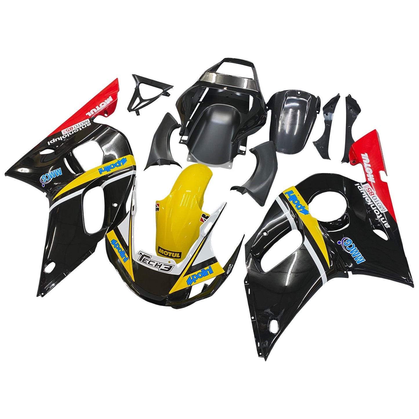 1998-2002 Yamaha YZF 600 R6 Fairing Kit Bodywork Plastic ABS