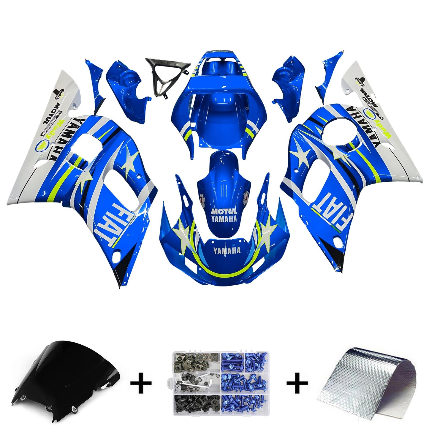 1998-2002 Fairing Kit For Yamaha YZF 600 R6 Generic