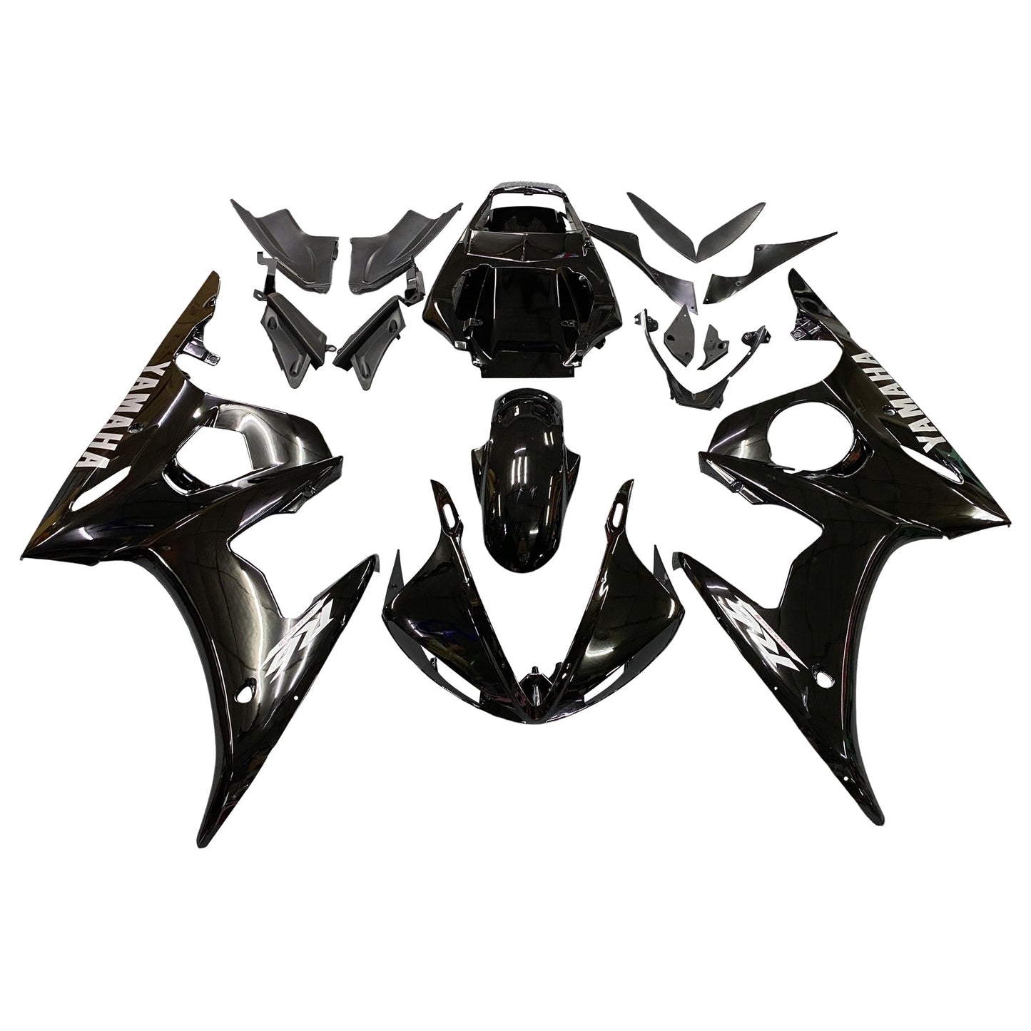 2003-2004 Fairings Yamaha YZF-R6 Black R6 Generic
