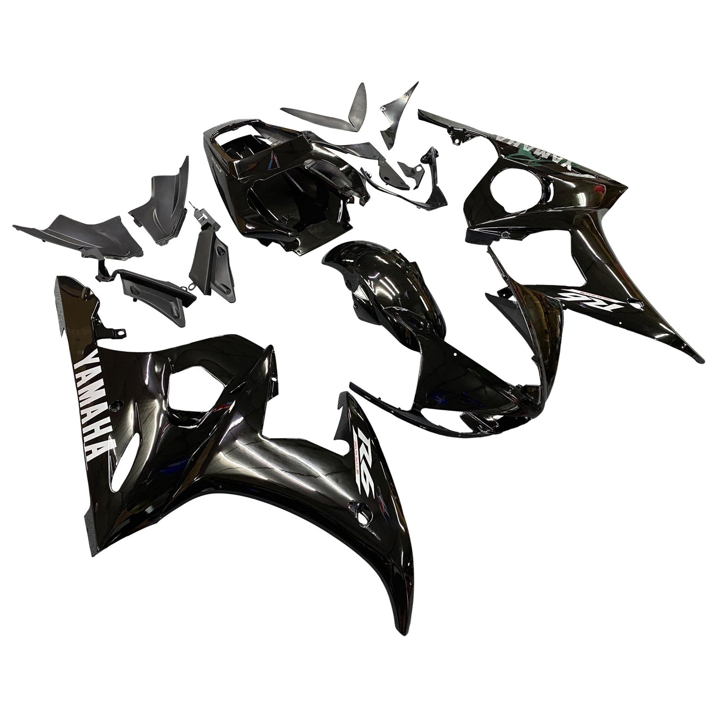 2003-2004 Fairings Yamaha YZF-R6 Black R6 Generic