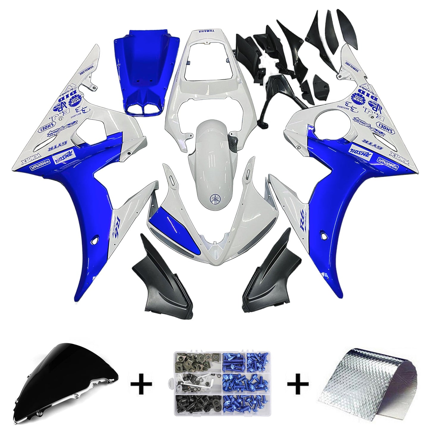 Fairing Kit For Yamaha YZF 600 R6 2003-2004 R6S 2006-2009