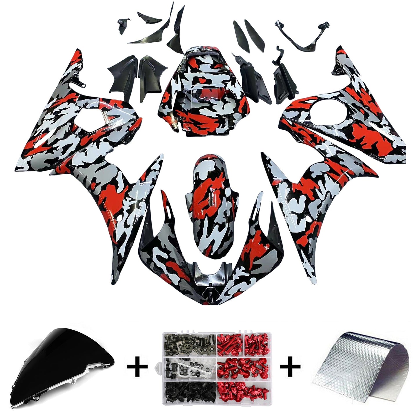 2005 Yamaha YZF-R6 Fairing Kit Bodywork