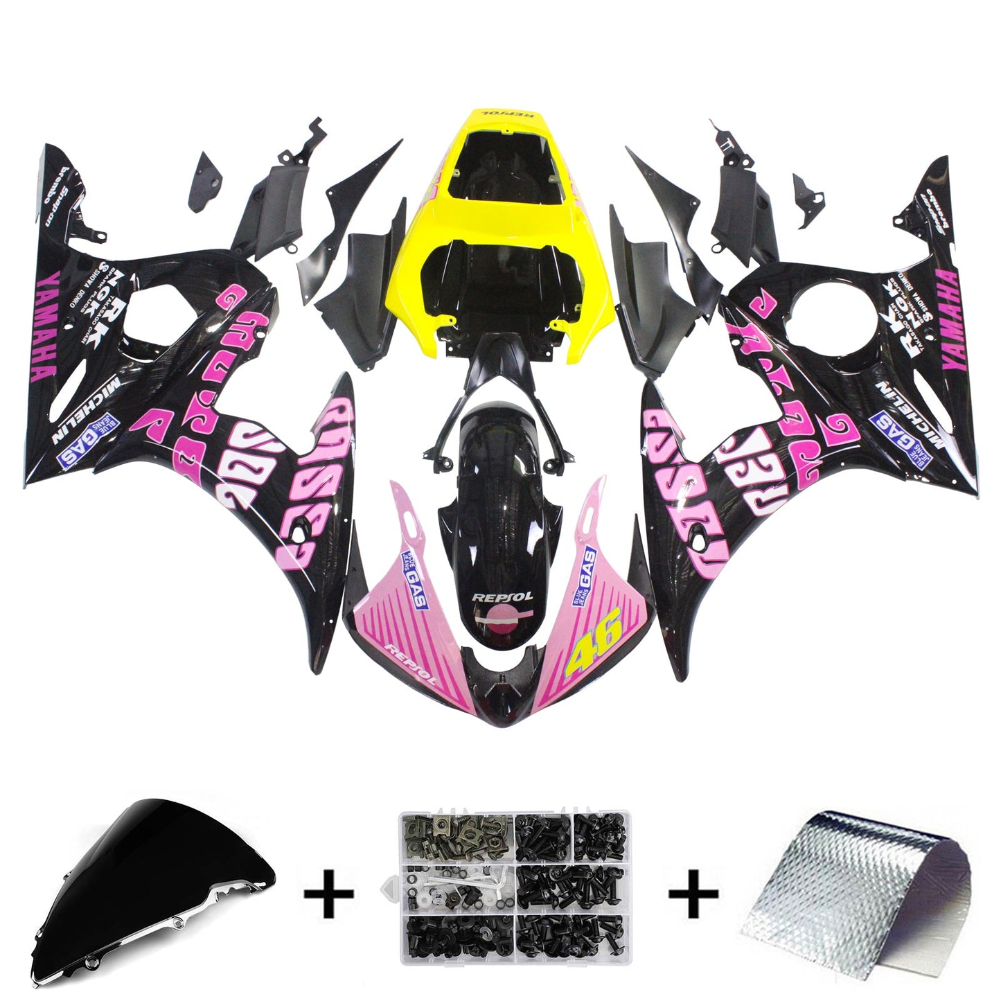 2005 Fairing Kit For Yamaha YZF 600 R6 Generic