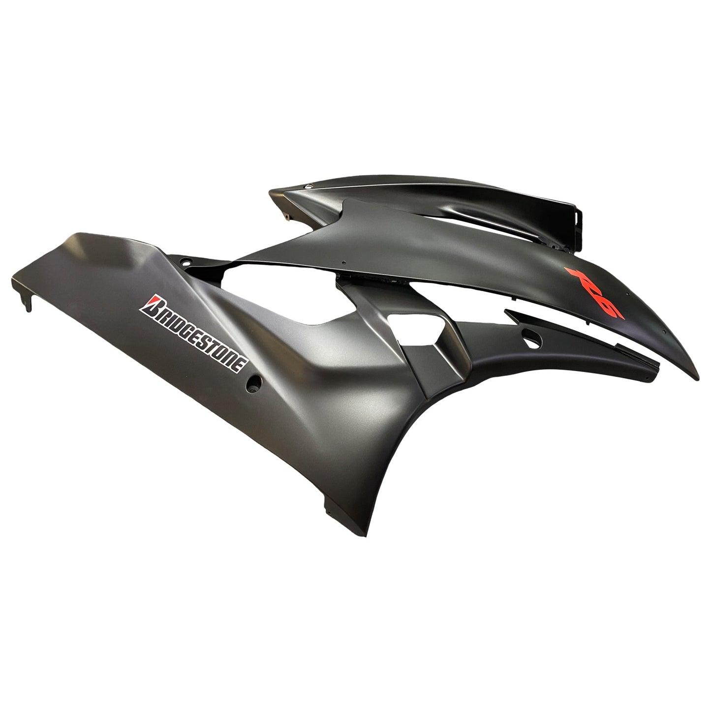 2006-2007 Fairings Yamaha YZF-R6 Black Matte Bridgestone R6  Generic