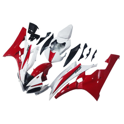 2006-2007 Fairings Yamaha YZF-R6 White Red Michelin  R6  Generic