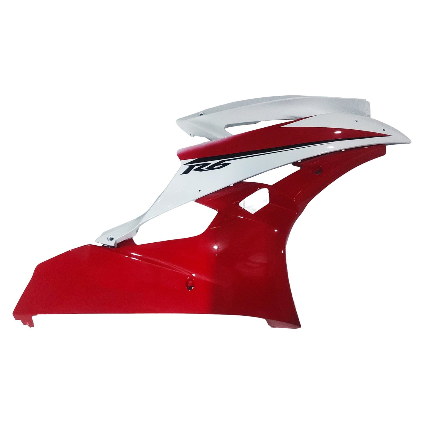 2006-2007 Fairings Yamaha YZF-R6 White Red Michelin  R6  Generic