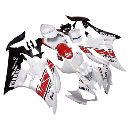 2006-2007 Fairings Yamaha YZF-R6 White Red Black R6  Generic