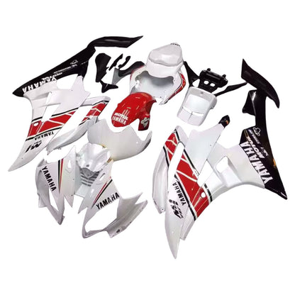 2006-2007 Fairings Yamaha YZF-R6 White Red Black R6  Generic
