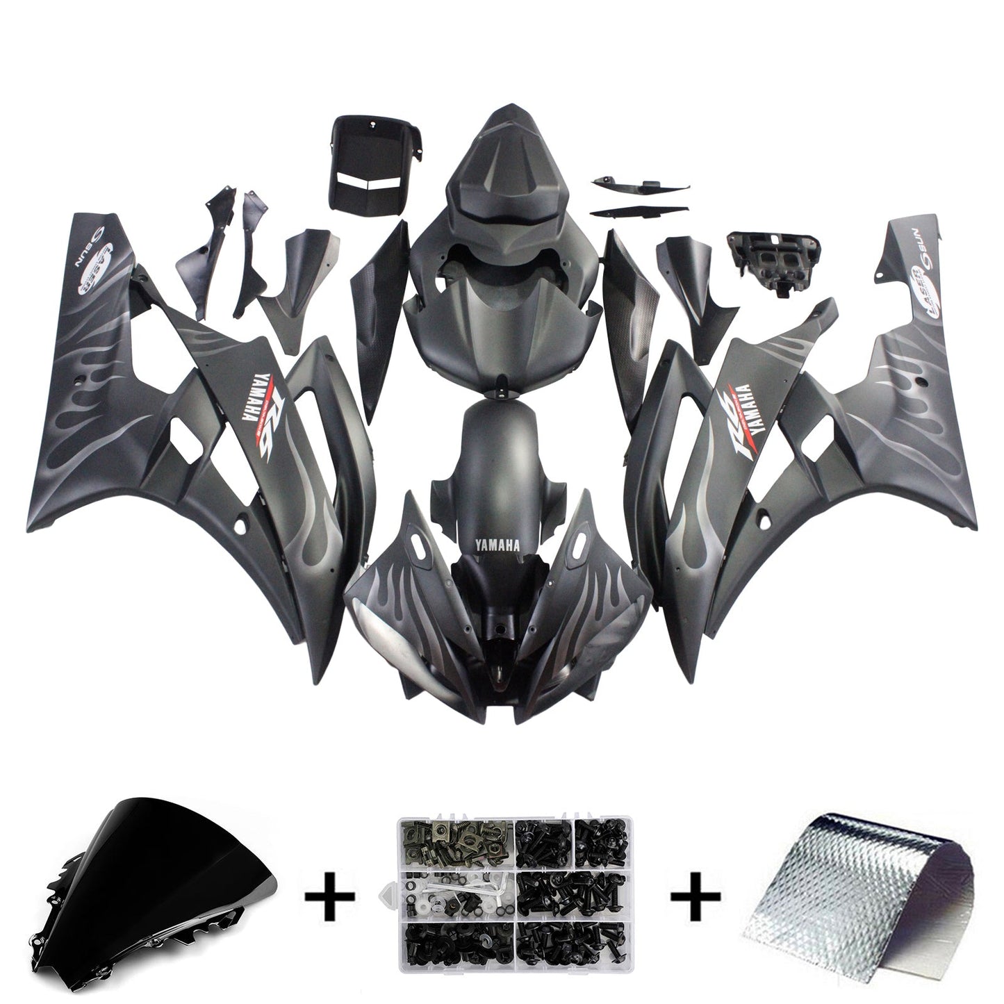 2006-2007 Fairing Kit For Yamaha YZF 600 R6 Generic