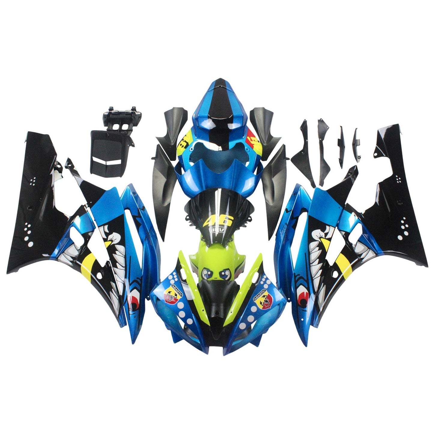 2006-2007 Fairing Kit For Yamaha YZF 600 R6 Generic