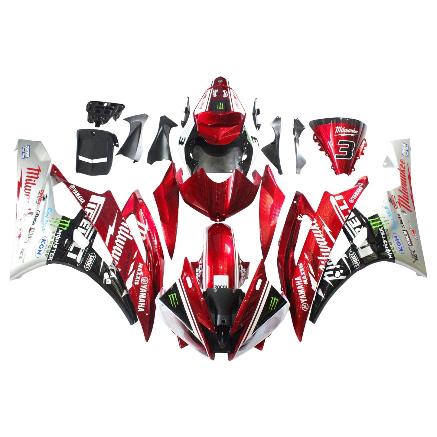 2006-2007 Fairing Kit For Yamaha YZF 600 R6 Generic