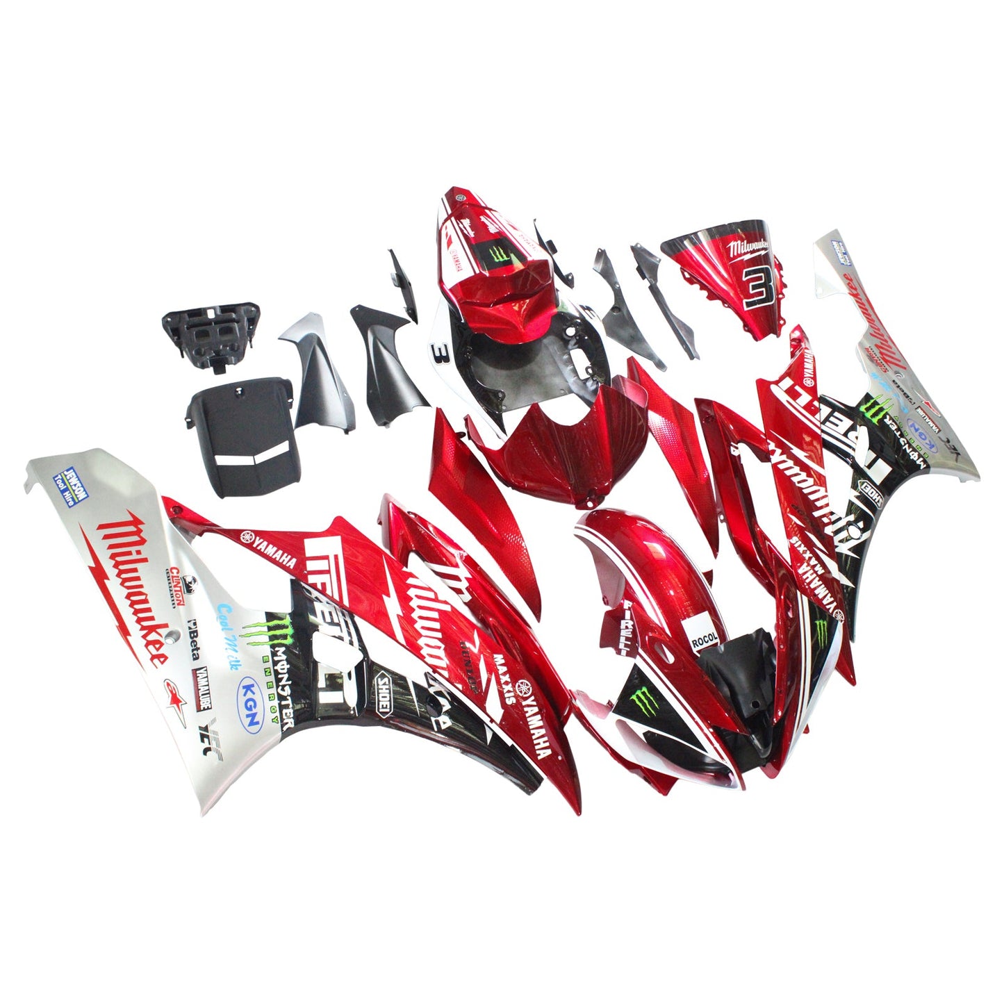 2006-2007 Fairing Kit For Yamaha YZF 600 R6 Generic