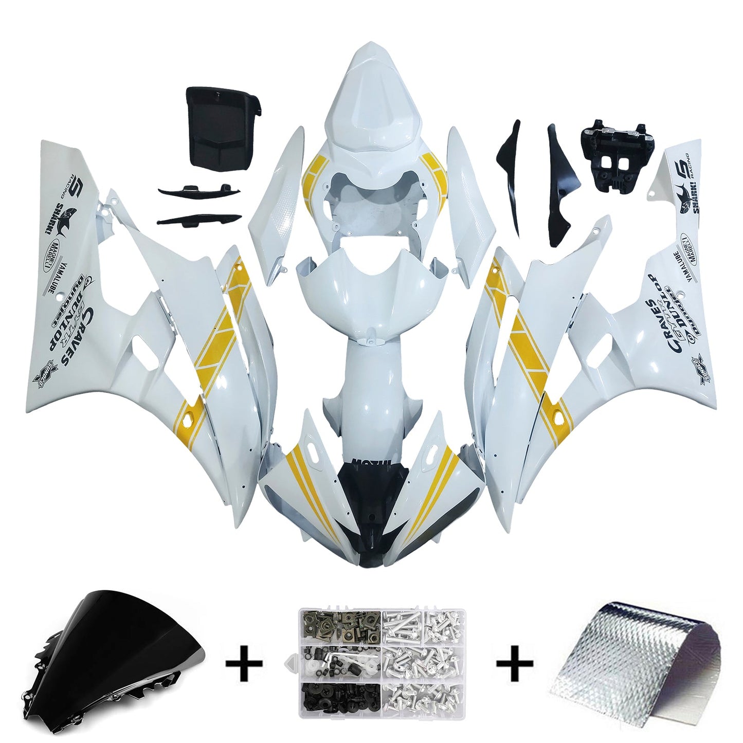 2006-2007 Fairing Kit For Yamaha YZF 600 R6 Generic
