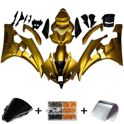 2006-2007 Yamaha YZF 600 R6 Fairing Kit Bodywork Plastic ABS