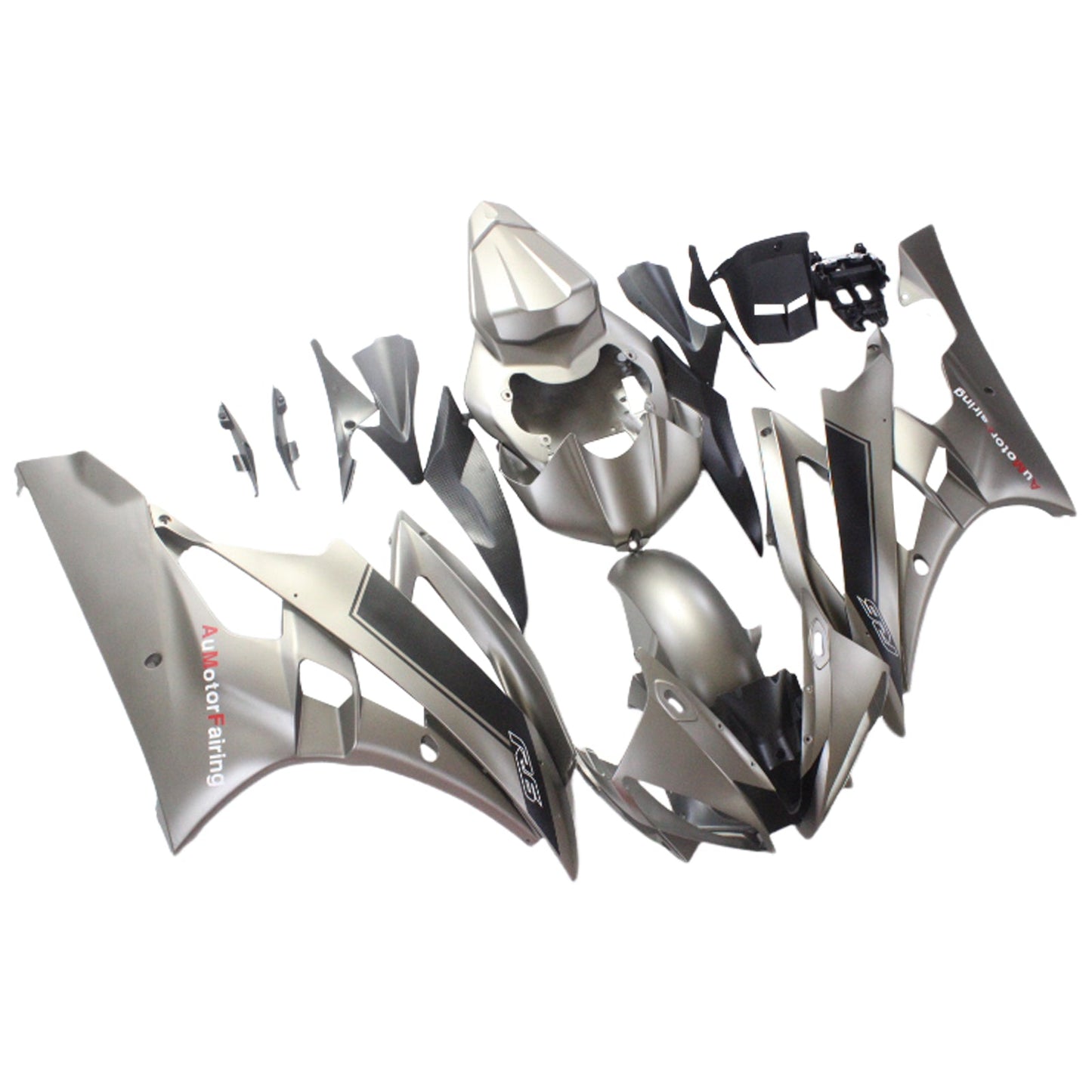 2006-2007 Yamaha YZF 600 R6 Fairing Kit Bodywork Plastic ABS