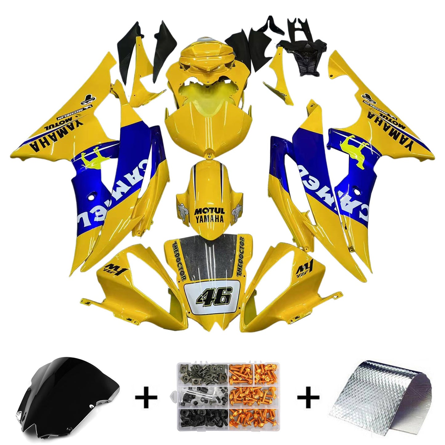 2008-2016 Fairing Kit For Yamaha YZF 600 R6 Generic