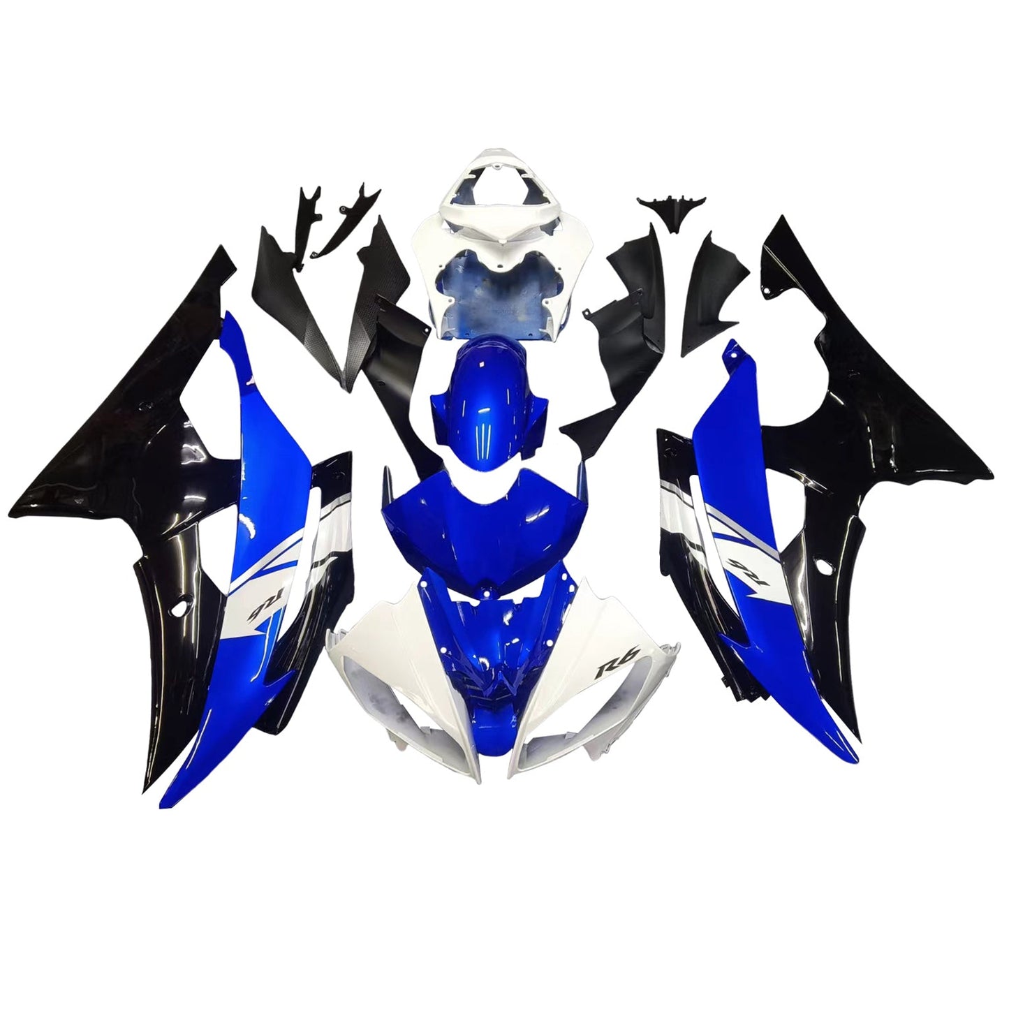 2008-2016 Yamaha YZF 600 R6 Fairing Kit Bodywork Plastic ABS